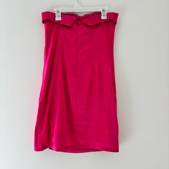 hot pink in check hello molly dress - Picture 3 of 5